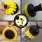 Drill Brush Power Scrubber By Useful Products 5 in W 5 in L Brush, Yellow Y-S-E42O-QC-DB - alternate 2